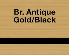 antique gold black