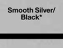 smooth silver black